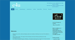 Desktop Screenshot of e4ubeauty.com